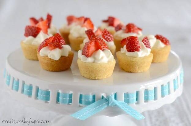 Mini Strawberry Shortcake Cups