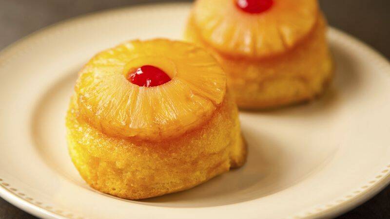 Pineapple Upside-Down Mini Cakes