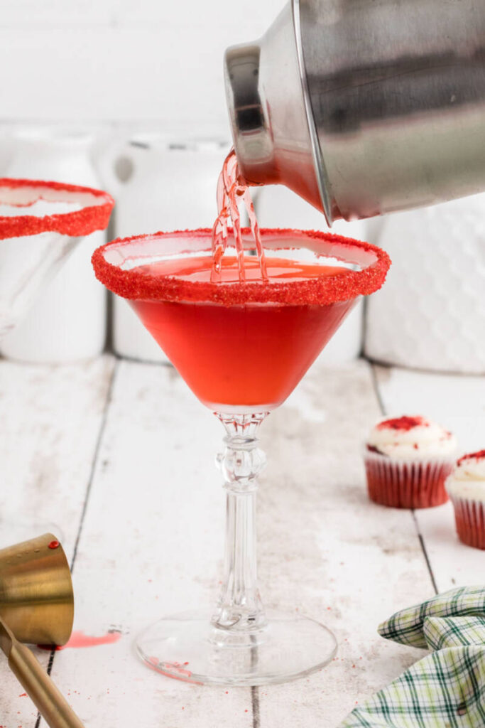 Red Velvet Martini