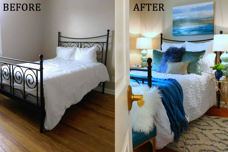 bedroom makeover