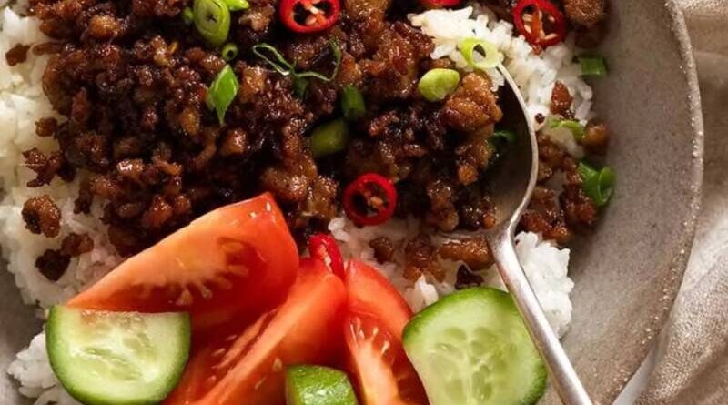 ground pork dishes