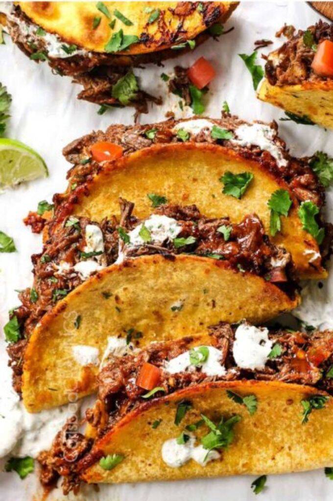 From shredded beef tacos to Mexican street tacos, make these delicious tacos for dinner