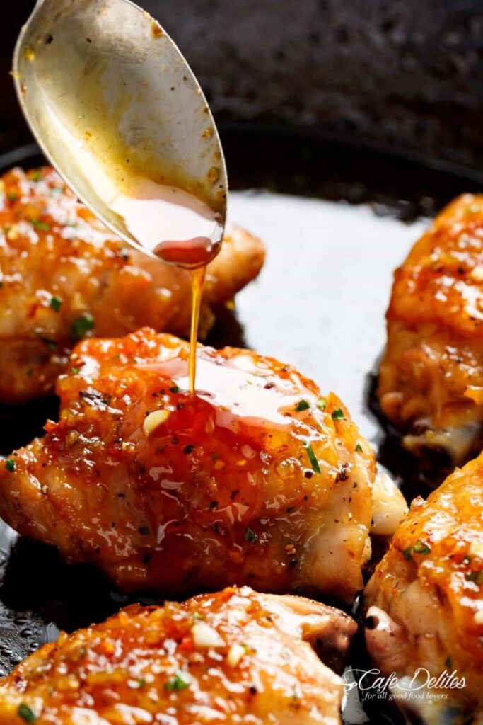 honey garlic chicken