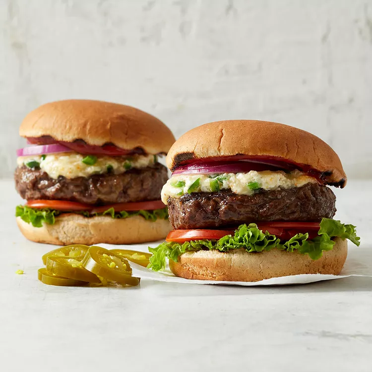 Jalapeno Popper Burgers