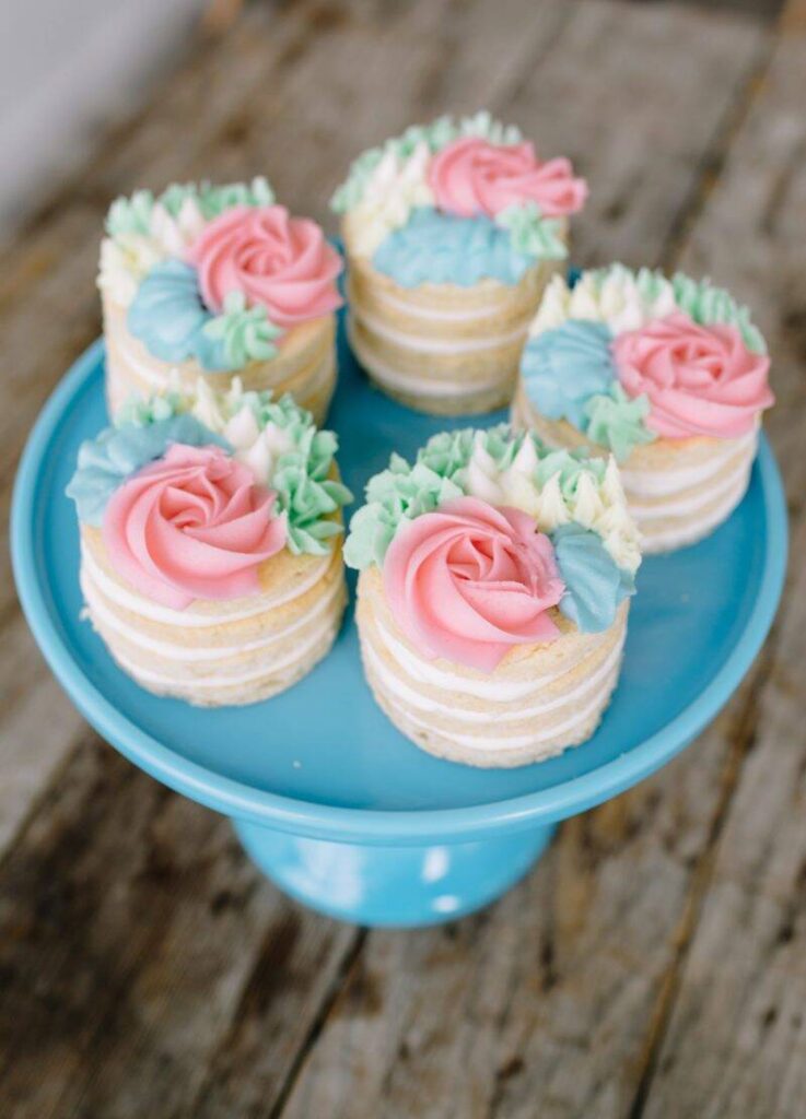 Mini Flower Cake
