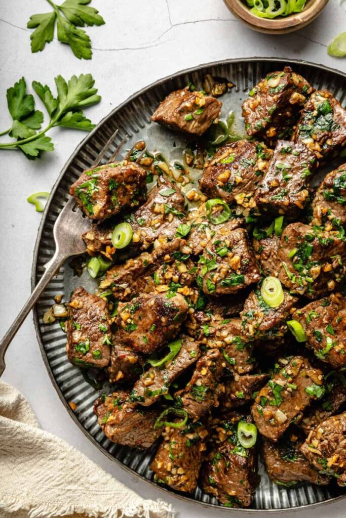 Garlic Butter Steak Bites