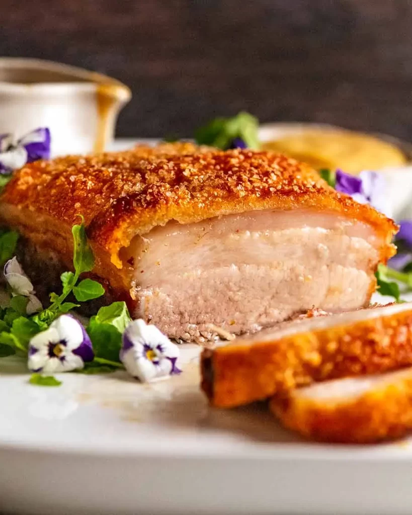 Slow Roasted Crispy Pork Belly