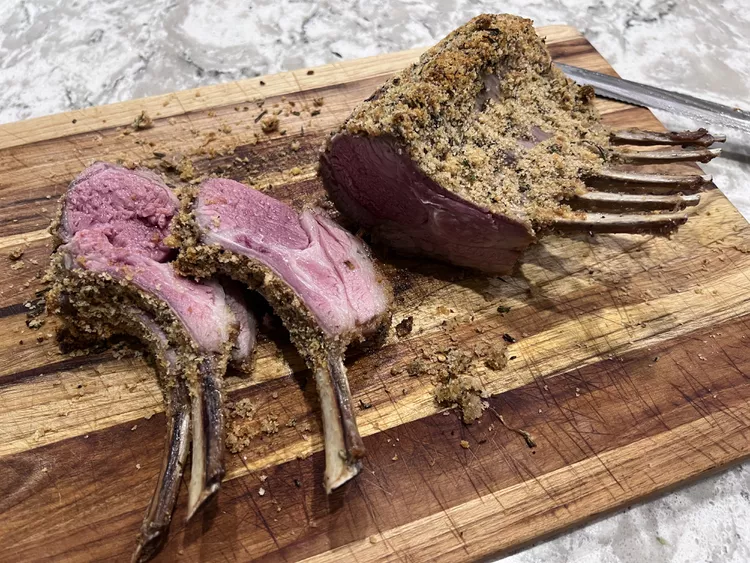 Roasted Rack Of Lamb