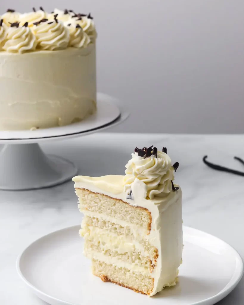 Vanilla Custard Cake