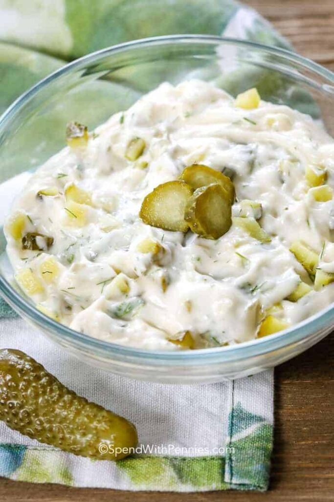 Dill Pickle Tartar Sauce