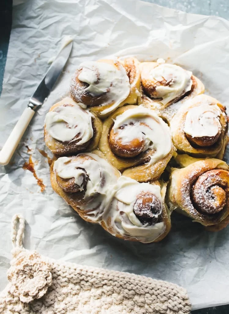 Sourdough Cinnamon Rolls