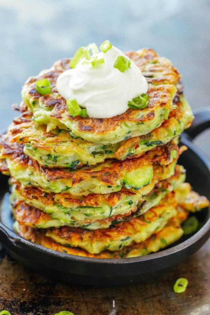  Zucchini Fritters