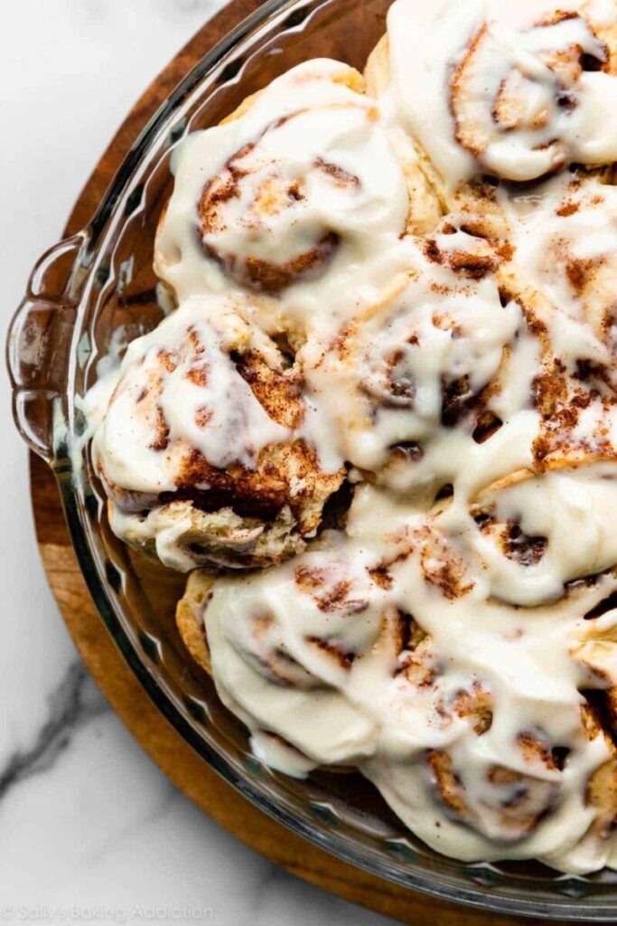 No Yeast Cinnamon Rolls