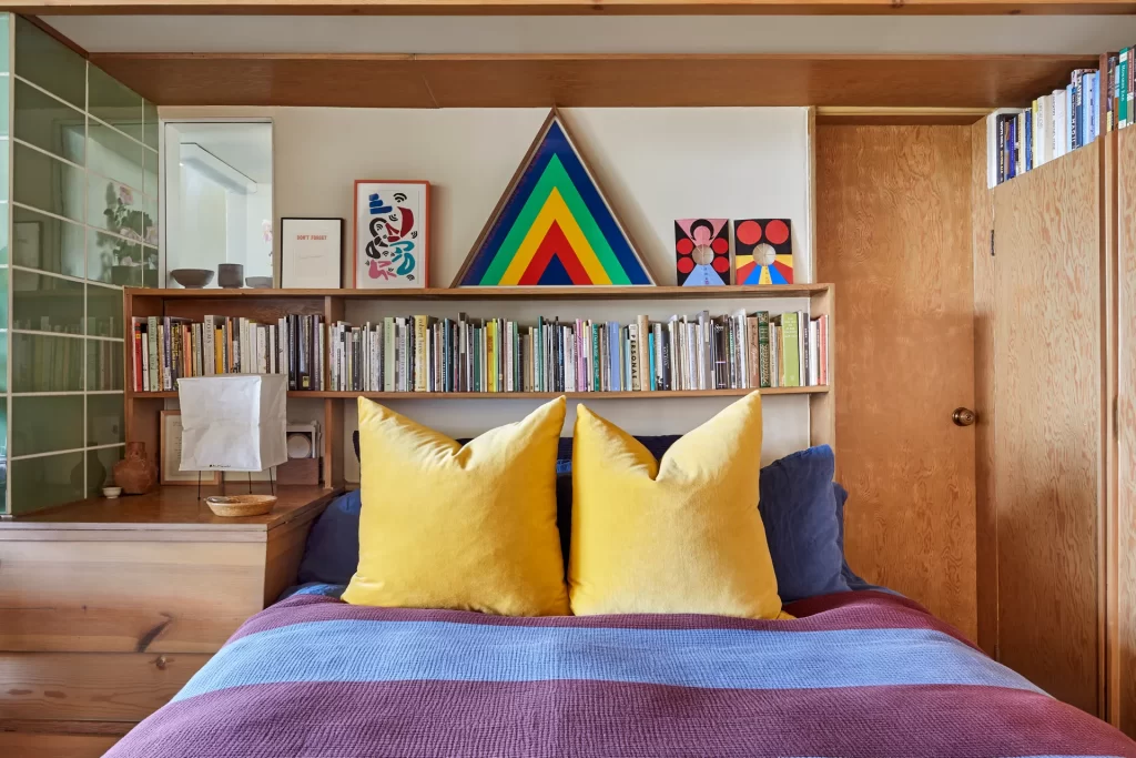 Opt For Bookcase Headboard