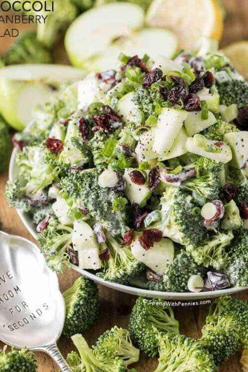 From broccoli apple salad to bacon broccoli salad and more, these are the best broccoli salad recipes