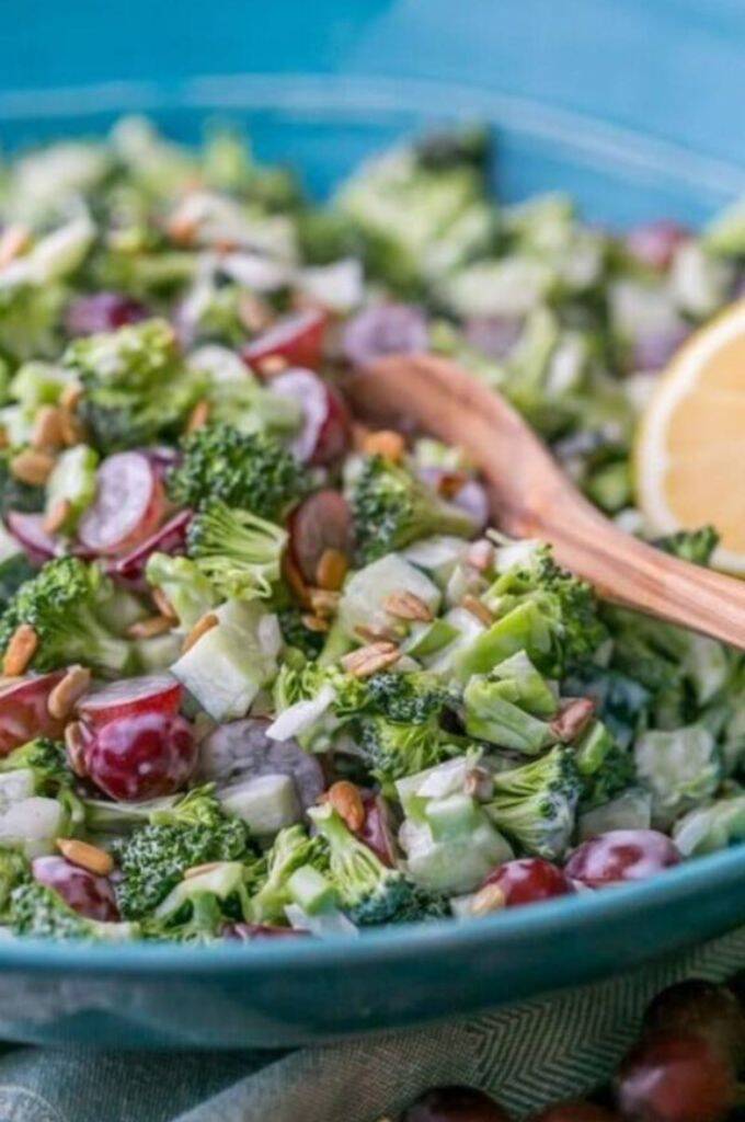 From broccoli apple salad to bacon broccoli salad and more, these are the best broccoli salad recipes