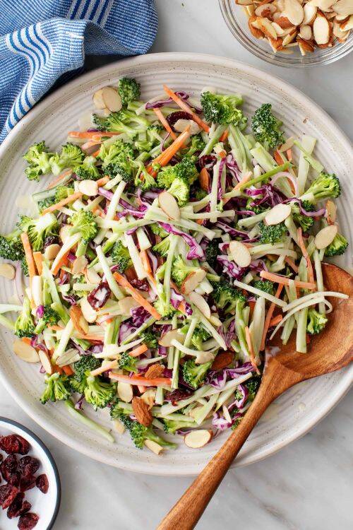 From broccoli apple salad to bacon broccoli salad and more, these are the best broccoli salad recipes