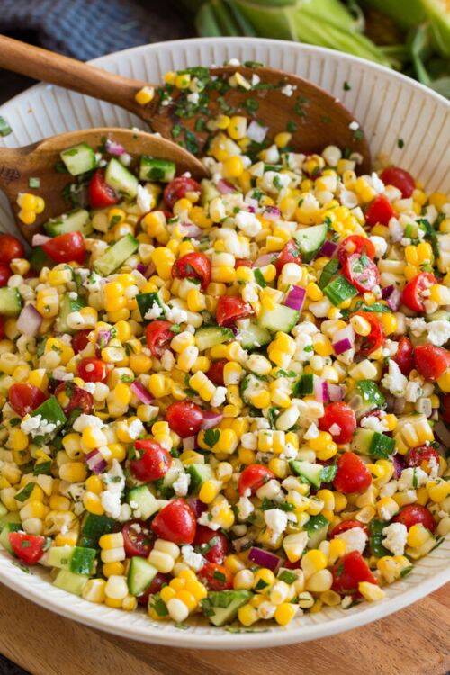 From creamy corn salad to avocado corn salad, discover the best corn salad recipes