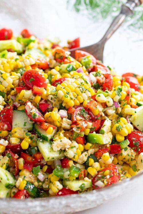 From creamy corn salad to avocado corn salad, discover the best corn salad recipes